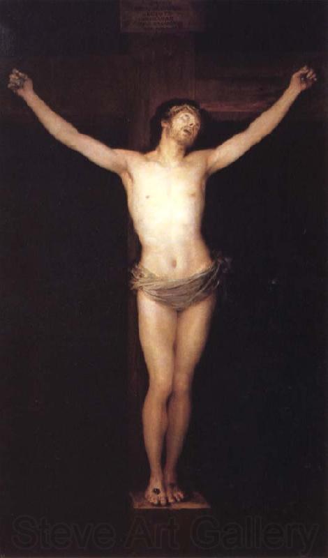 Francisco Goya Crucified Christ Norge oil painting art